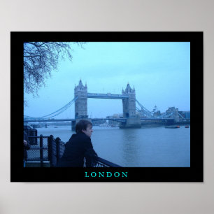 ロンドン-タワー橋 ポスター