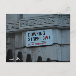 ロンドン – ダウニング通り シーズンポストカード