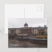 ロンドン – トラファルガースクエア シーズンポストカード (正面/裏面)