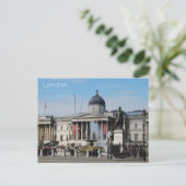ロンドン – トラファルガースクエア シーズンポストカード (スタンド正面)