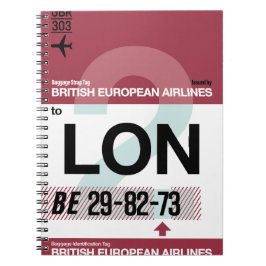 ロンドン – トラベルジャーナル ノートブック