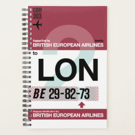 ロンドン - トラベルプランナー 2026 プランナー手帳