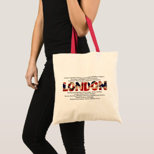 ロンドン トートバッグ