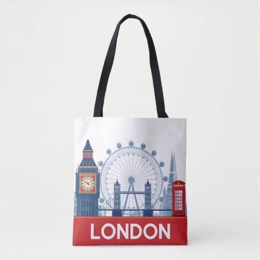 ロンドン トートバッグ (正面)