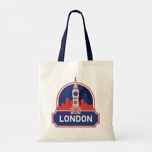 ロンドン トートバッグ (裏面)