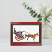 ロンドン・ハンサム・キャブ ポストカード (スタンド正面)