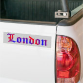 ロンドン バンパーステッカー (トラック上)