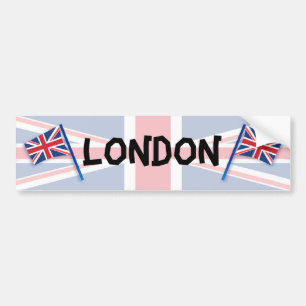 ロンドン バンパーステッカー