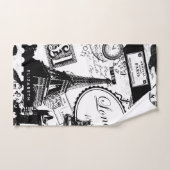 ロンドン、パリ バスタオルセット (ハンドタオル)