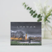 ロンドン – ビッグベンと議会建物 ポストカード (スタンド正面)