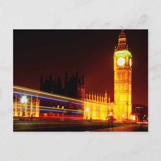 ロンドン・ビッグベン ポストカード (正面)