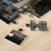 ロンドン、ビュー、およびカスタムメッセージ ジグソーパズル (側面)