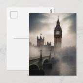 ロンドン フォグ ビッグベン ポストカード (正面/裏面)