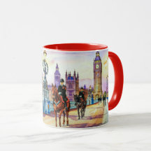 ロンドン・ブリッジの風景の水彩画 #2