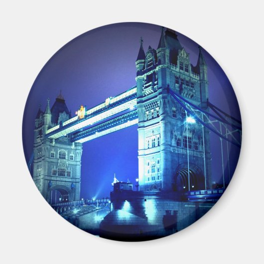 ロンドン・ブリッジ・アット・ナイト マグネット (正面)