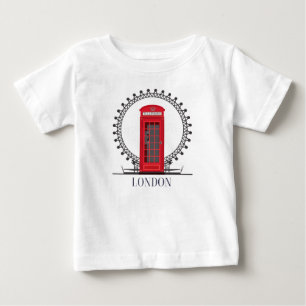 ロンドン ベビーTシャツ
