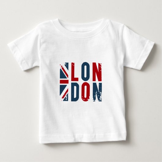 ロンドン ベビーTシャツ (正面)