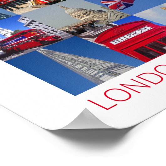 ロンドン ポスター (角)