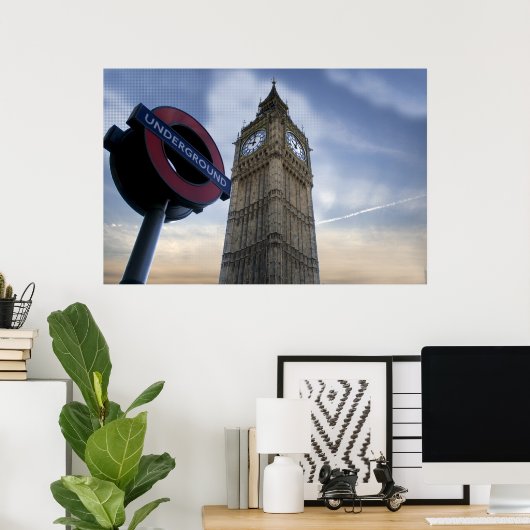 ロンドン ポスター (ホームオフィス)