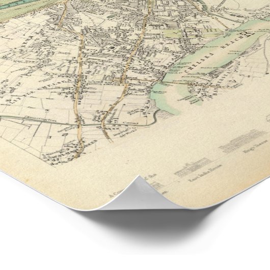 ロンドン ポスター (角)