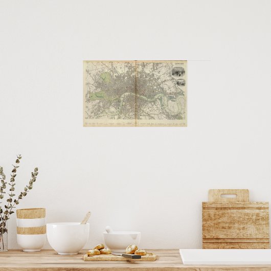 ロンドン ポスター (キッチン)