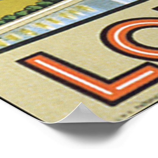 ロンドン ポスター (角)