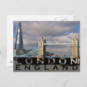 ロンドン ポストカード (正面/裏面)