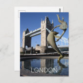 ロンドン ポストカード (正面/裏面)