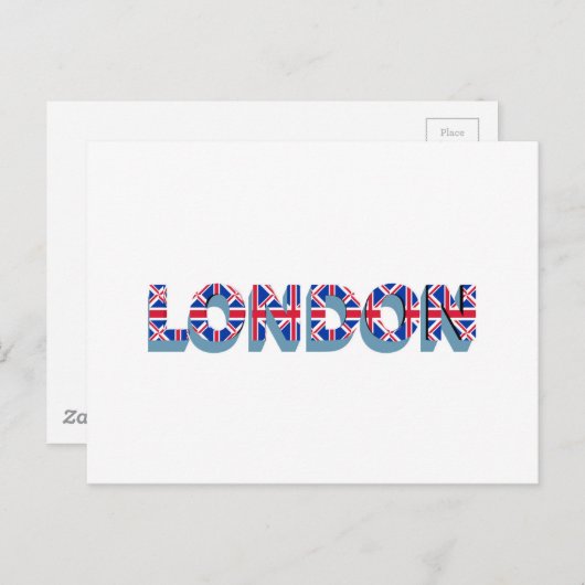 ロンドン ポストカード (正面/裏面)