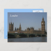 ロンドン ポストカード (正面/裏面)