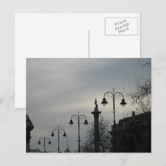 ロンドン ポストカード (正面/裏面)