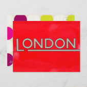 ロンドン ポストカード (正面/裏面)