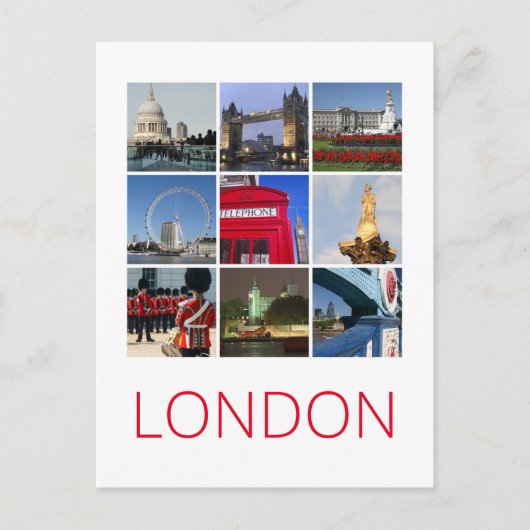 ロンドン ポストカード (正面)