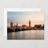 ロンドン ポストカード (正面/裏面)