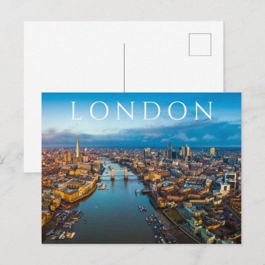 ロンドン ポストカード (正面/裏面)