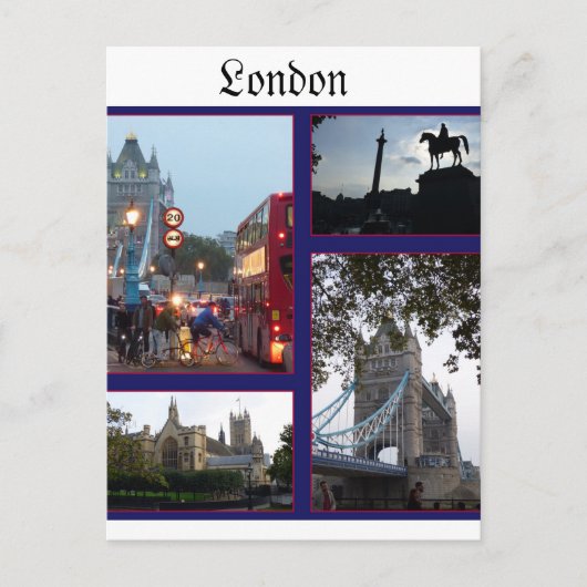ロンドン ポストカード (正面)