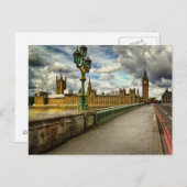 ロンドン ポストカード (正面/裏面)