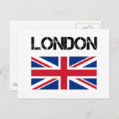 ロンドン ポストカード (正面/裏面)