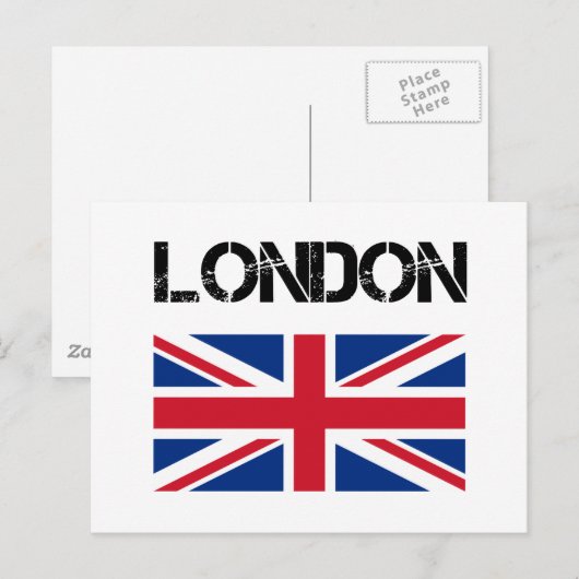 ロンドン ポストカード (正面/裏面)