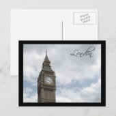 ロンドン ポストカード (正面/裏面)