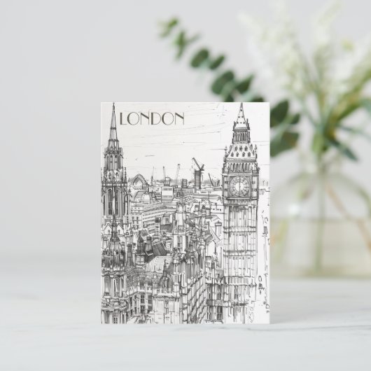 ロンドン ポストカード (スタンド正面)