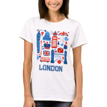 ロンドン ポップ アイコン Tシャツ