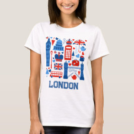 ロンドン ポップ アイコン Tシャツ