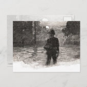 ロンドン・ポリス・アット・ナイト ポストカード (正面/裏面)