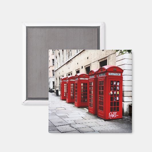 ロンドン マグネット (正面/裏面)