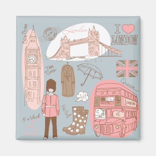 ロンドン マグネット (正面)