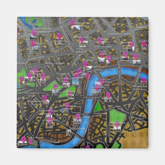 ロンドン マグネット (正面)