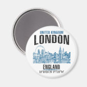 ロンドン マグネット (正面/裏面)