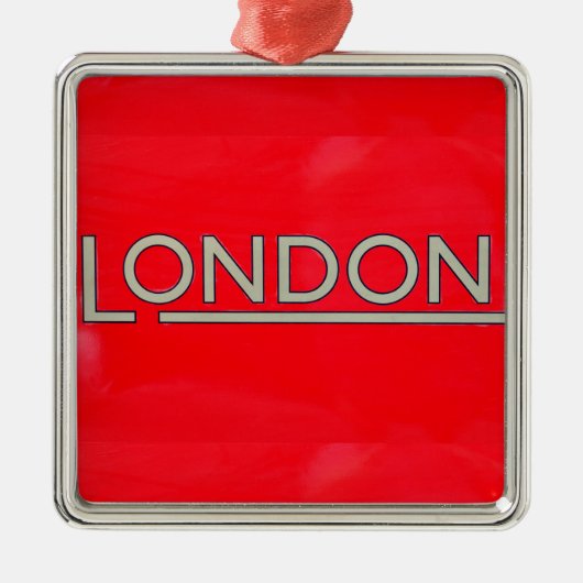 ロンドン メタルオーナメント (正面)