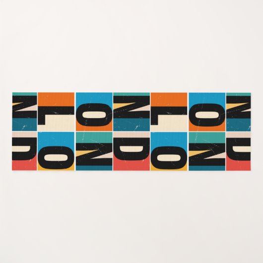 ロンドン ヨガマット (正面(横))